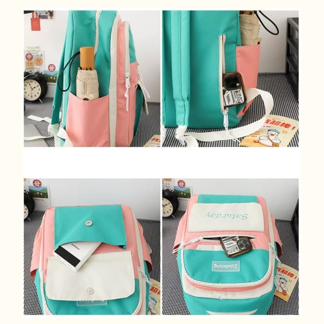 Mochila K-Style 5 Piezas En 1