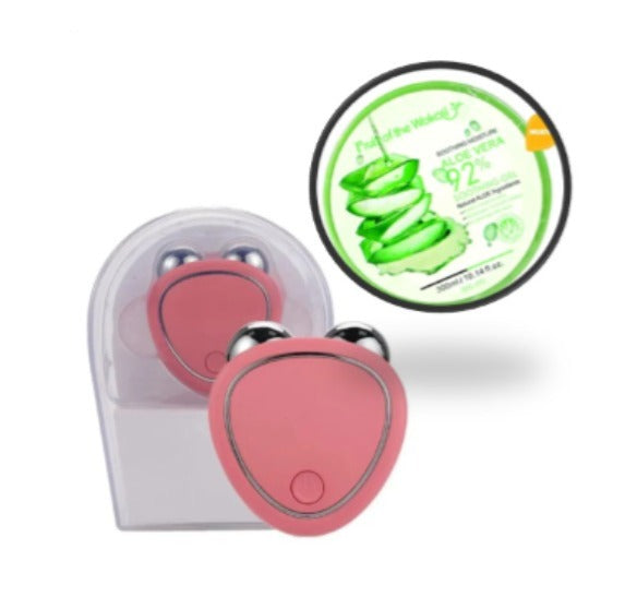 Masajeador Facial Micro Gel Aloe Vera