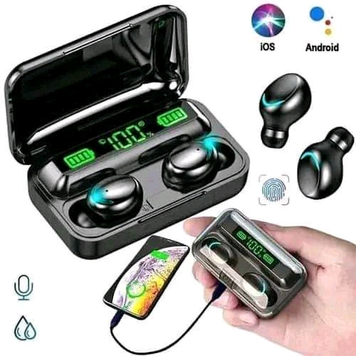 Audífonos Bluetooth F9 5-C TWS 2000 mAh