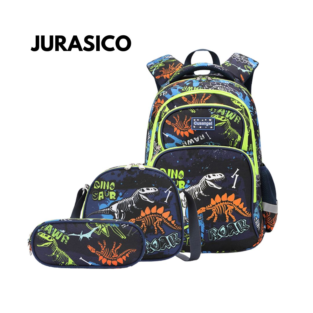Mochila Set 3 Piezas Para Niño