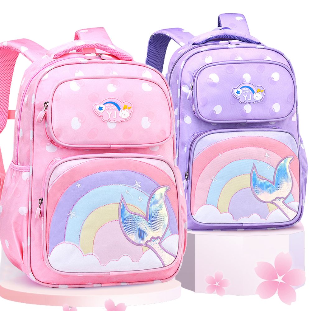 Mochila Cola De Sirena Tamaño Oficio