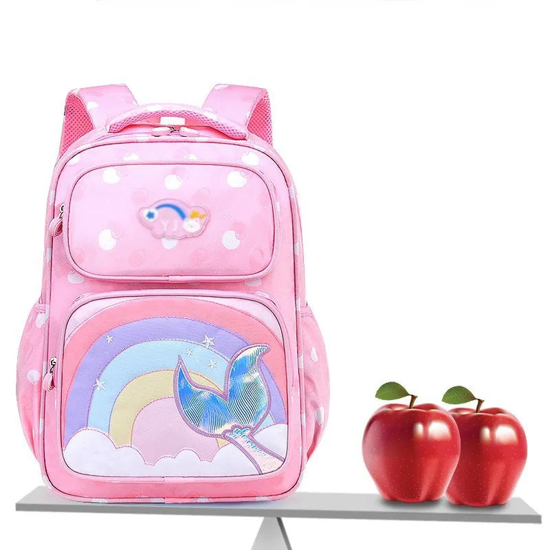 Mochila Cola De Sirena Tamaño Oficio