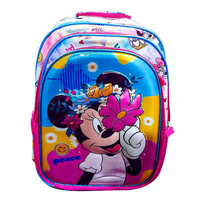 Mochila Niña Disney Original 3d y Luces