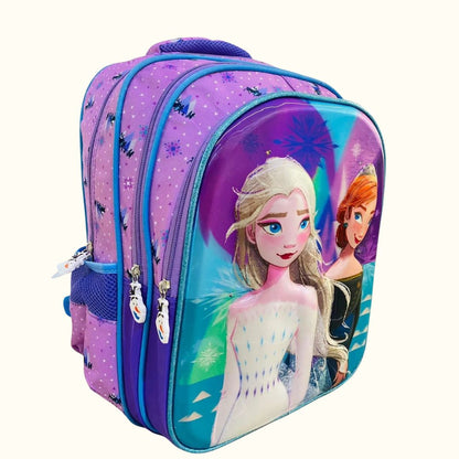 Mochila Niña Disney Original 3d y Luces