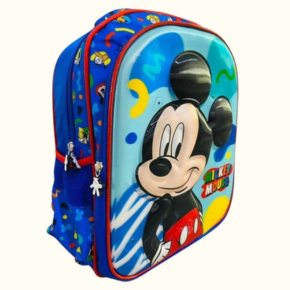 Mochila Niño Disney Original 3d y Luces