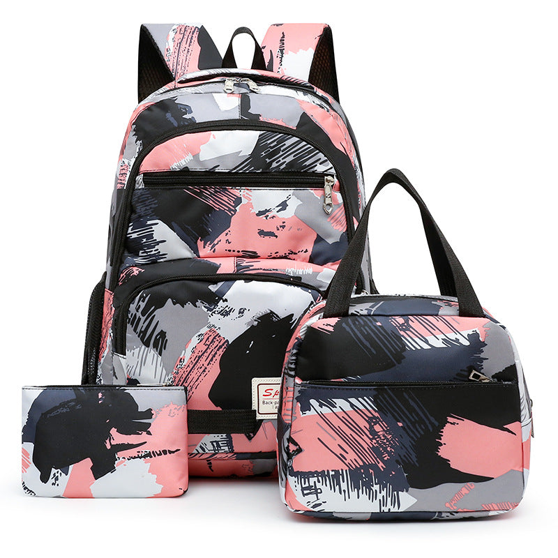 Mochila Juvenil Unisex Set 3 Piezas