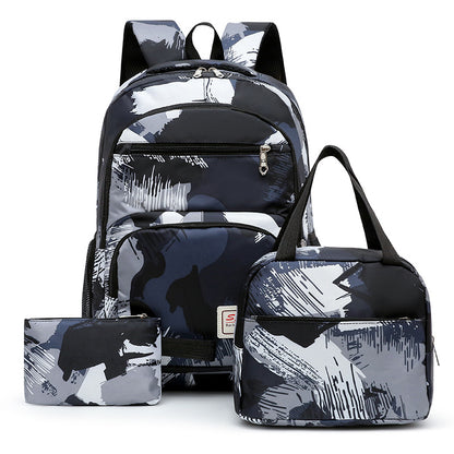 Mochila Juvenil Unisex Set 3 Piezas