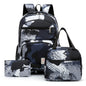 Mochila Juvenil Unisex Set 3 Piezas