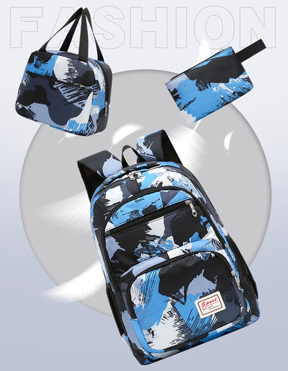 Mochila Juvenil Unisex Set 3 Piezas