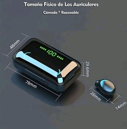 Audífonos Bluetooth F9 5-C TWS 2000 mAh