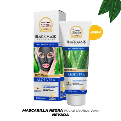 Mascarilla Negra de ALOE VERA