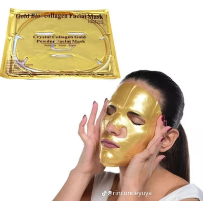 Mascarilla Gold Facial De Colágeno