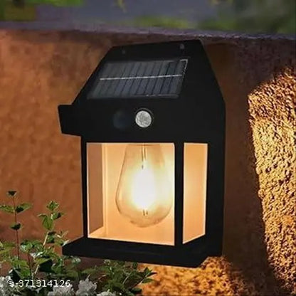 Lámpara Solar LED con Sensor de Movimiento