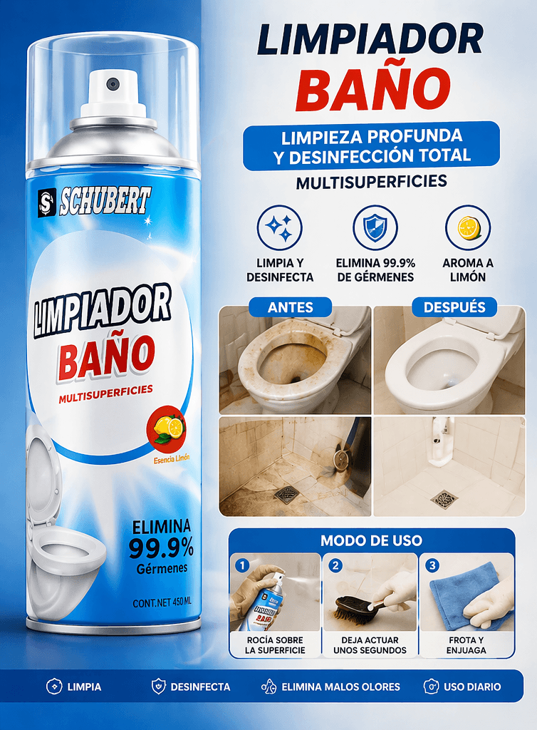 Combo 2 en 1 Limpieza Total – Elimina Grasa + Desinfecta al Instante