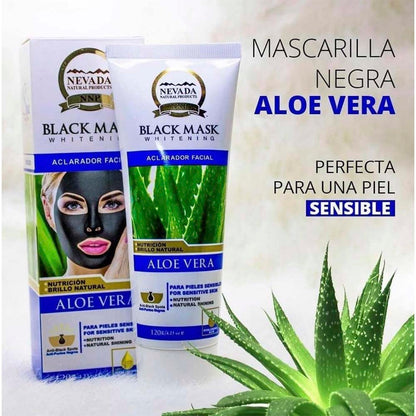 Mascarilla Negra de ALOE VERA
